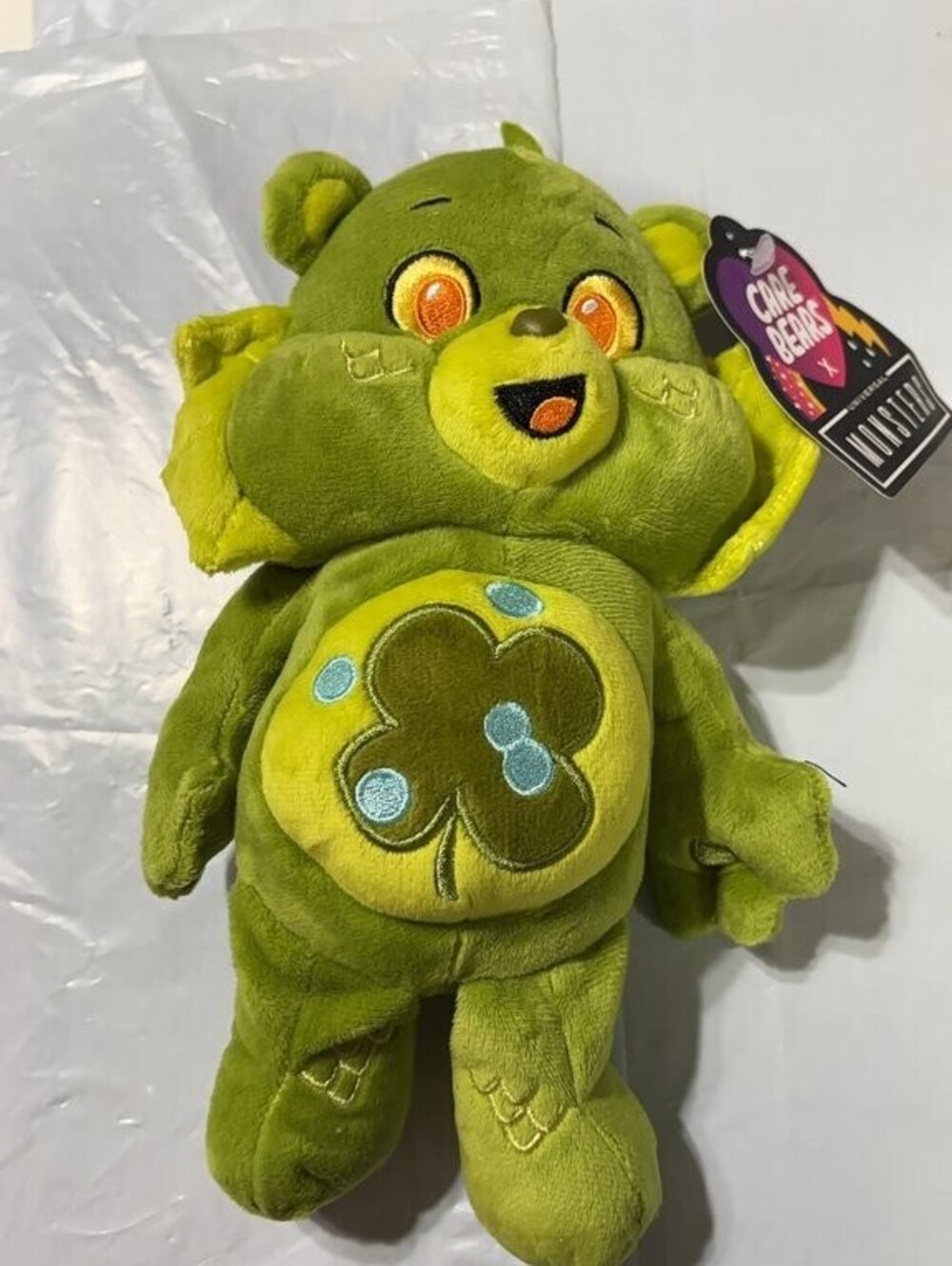 Care Bears Good Luck Bear Plush Toy NWT